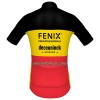 Wielershirt 2023 Fenix-Deceuninck Belgisch Kampioenschap - Geel Rood Zwart
